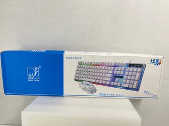 Gaming Keyboard With Wireless Mouse