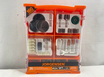 Jorgensen 160 Pieces Rotary Tool Accessory Kit
