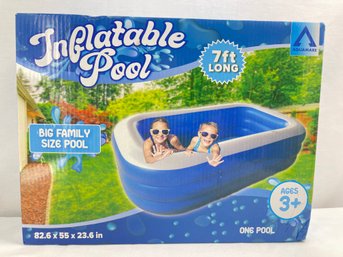 7 Ft Long Inflatable Pool