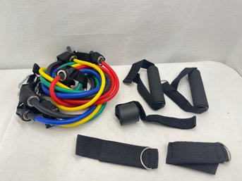 Resistance Bands Set - Exercise Bands With Handles,