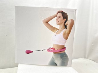 Smart Weighted Hula Hoop For Adults- Fitness Exercise For Weight Loss- Adjustable Knots