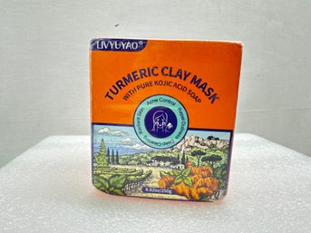 Turmeric Clay Mask With Pure Kojic Acid Soap 8.82oz