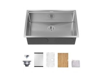 30 Inch Undermount Kitchen Sink With Accessories
