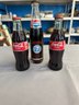 Vintage Unopened Coke And Pepsi Bottles