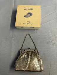 Small Vintage Whiting And Davis Handbag