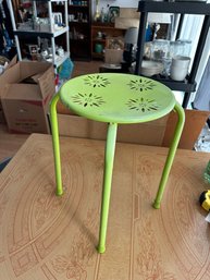 Green Plant Stand Or Stool