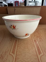 Vintage 1937 Kitchen Kraft Large Tulip Mixing Bowl