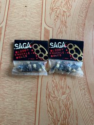 Lot Of 2 Packages Saga Bloody Knuckle Bolts
