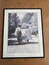 Vintage Photograph Print Framed