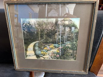 Vintage Wallace Nutting Print Matted And Framed