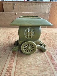 Vintage Inarco Green Pottery Planter