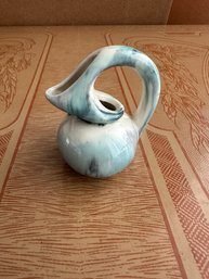 Miniature Numbered Pottery Pitcher