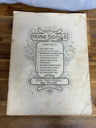 Vintage Home Songs For The Organ And Piano