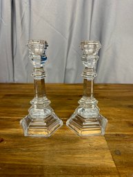 Tiffany & Co Plymouth Candlestick Holders Set Of 2