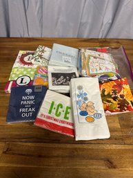 Lot Of Various Paper Napkins