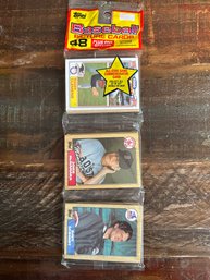 New In Package 1987 Topps Sports Picture Baseball Cards - Contains 49 Cards (9 Of 24)