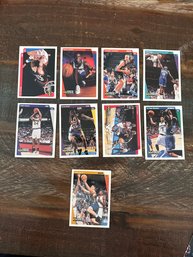 Lot Of 9 1998 Upper Deck Basketball Cards