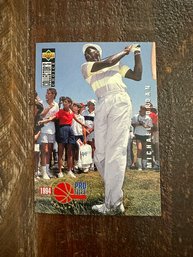 1994 Upper Deck Collector's Choice Pro Files Michael Jordan #204