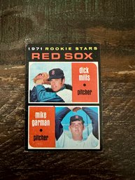 1971 Topps Rookie Stars Red Sox Baseball Card