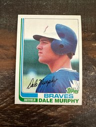 1982 Topps Dale Murphy Braves Baseball Card #668