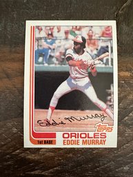 1982 Topps Eddie Murray Orioles Baseball Card #390