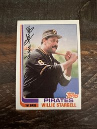 1982 Topps Willie Stargell Pirates Baseball Card #715