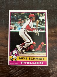 1976 Topps Mike Schmidt Phillies Baseball Card #480