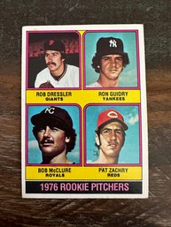 1976 Topps Rookie Pitchers Baseball Card #599