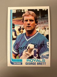 1982 Topps George Brett Royals Baseball Card #200