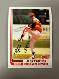 1982 Topps Nolan Ryan Astros Baseball Card #90
