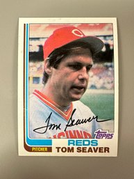 1982 Topps Tom Seaver Reds Baseball Card #30
