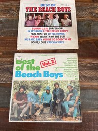 Lot Of 2 Vintage Beach Boys Albums