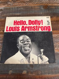 Vintage Louis Armstrong Hello Dolly Album
