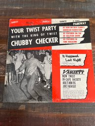 Vintage Chubby Checker Twist Party Album