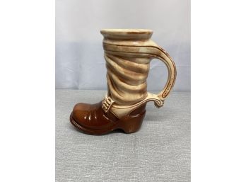 Vintage McCoy Boot Vase