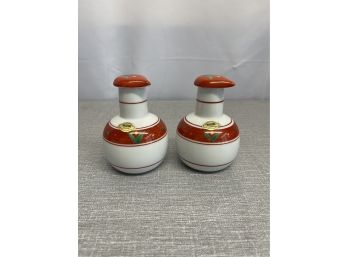 Vintage Japanese Ceramic Soy Sauce Bottles