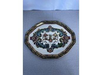 Vintage Daher Decorated Serving Tray With Pritchard Signature
