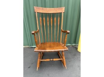 Vintage Nichols And Stone Rocking Chair