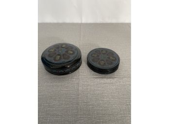 Set Of Coasters With Container