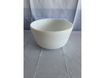 Vintage White Mixing Bowl