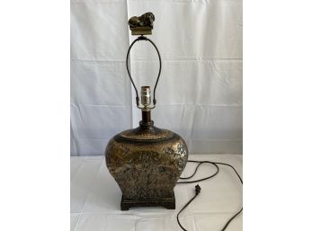 Vintage Lion Lamp - Untested