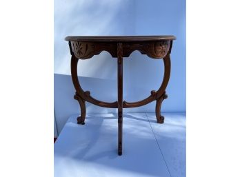 Vintage Wood Console Table