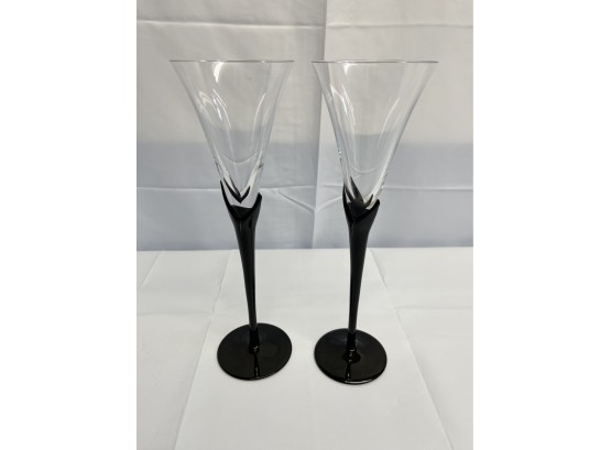 Pair Of Champagne Glasses