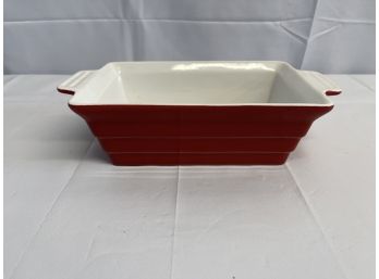 Red Baking Dish