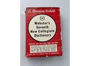 Websters Seventh New Collegiate Dictionary