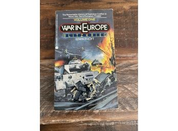 War In Europe By Edwin P. Hoyt
