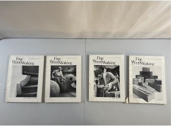 Four Vintage Fine Woodworking Magazines From 1983