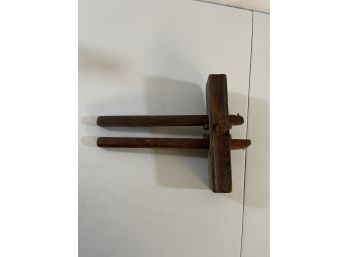 Vintage Wood Measuring Tool