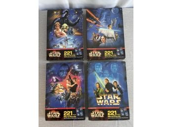 Lot Of 4 Star Wars Puzzles Unopened
