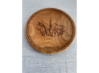 Decorative Wood Plate